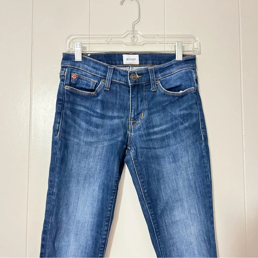 Hudson Krista Ankle Super Skinny Blue Size 25
